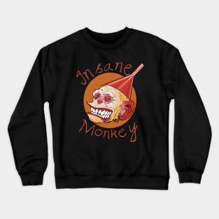 insane monkey Crewneck Sweatshirt